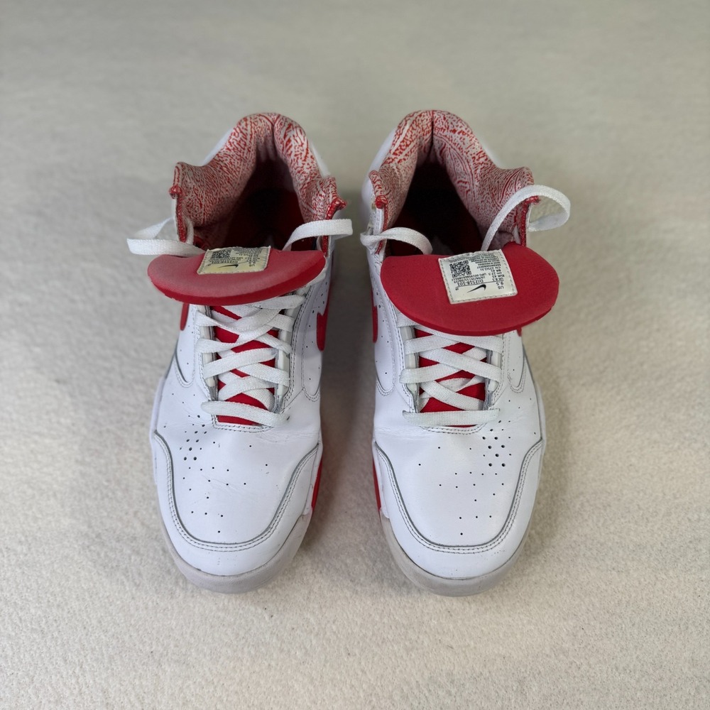 Nike Air Flight Lite Mid White University Red Scottie Pippen PE Men's Sneakers,9